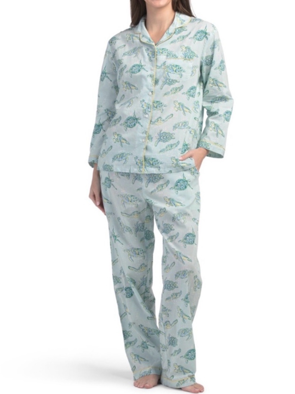MAHOGANY 2PC COTTON TURTLE PAJAMA SET -  NWT